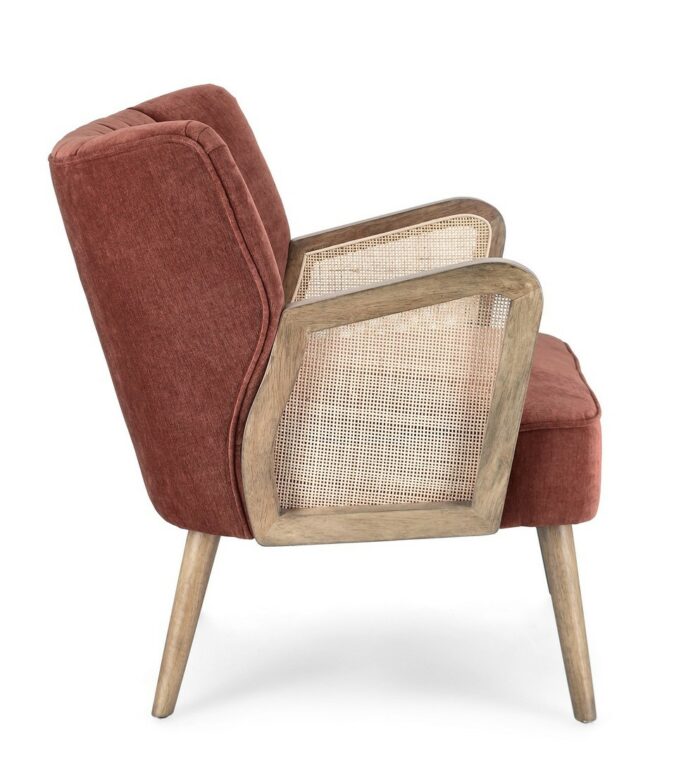 Fauteuil Brique Rotin Art Si Deco